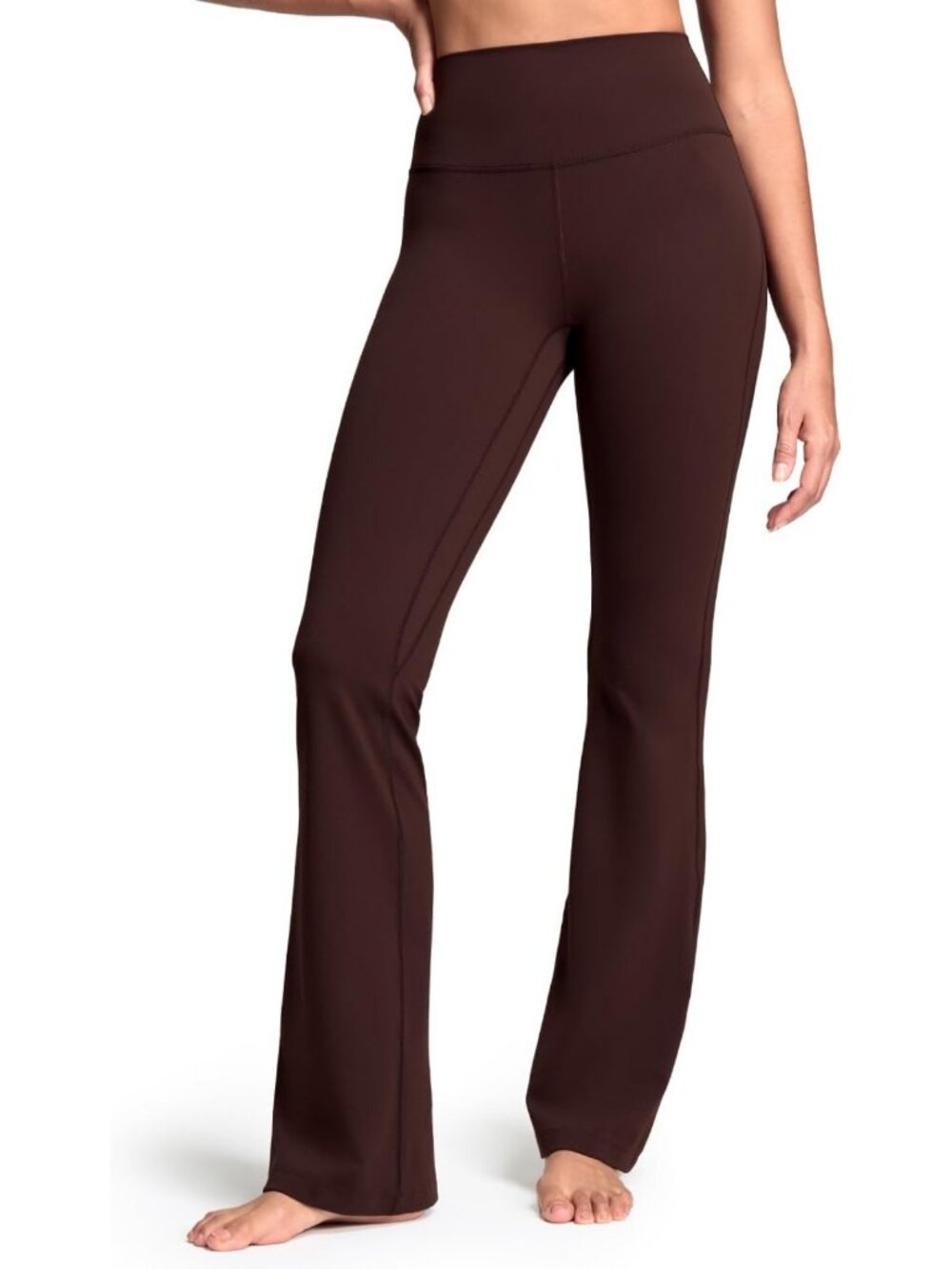 Flare Leggings for Women - High Waist, Stretchy, Available in Multiple Lengths